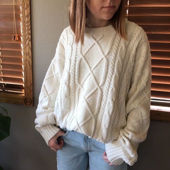 reformation fisherman sweater